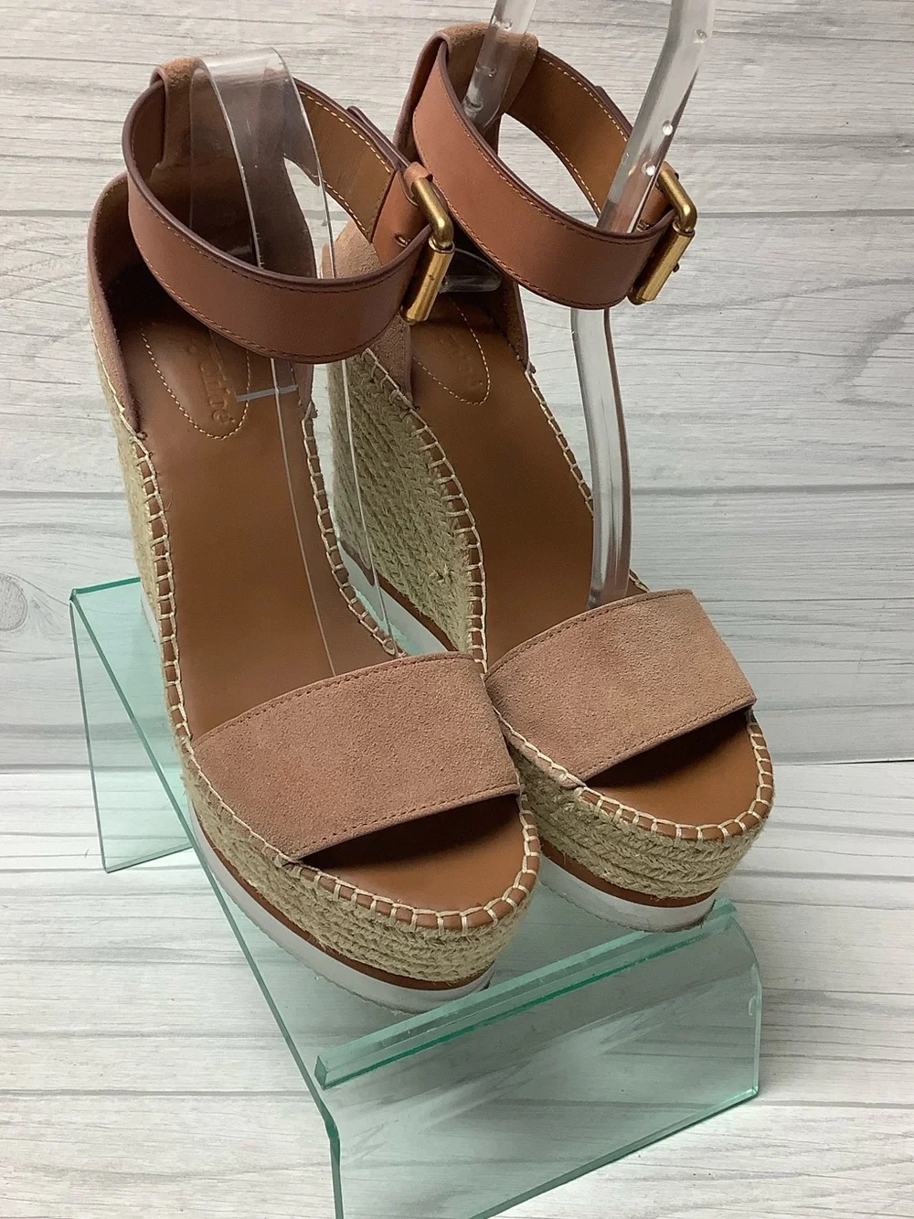 See by Chloe Espadrille Wedge Sandals